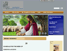 Tablet Screenshot of goodshepherdphx.org